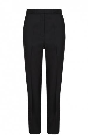 Укороченные брюки со стрелками и завышенной талией By Malene Birger. Цвет: черный