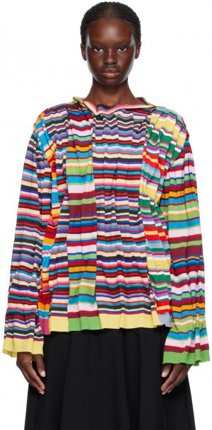 Разноцветный свитер со сборками Comme Des Garcons Garçons