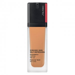 Устойчивое тональное средство для совершенного тона, 410 Sunstone Shiseido. Цвет: бесцветный