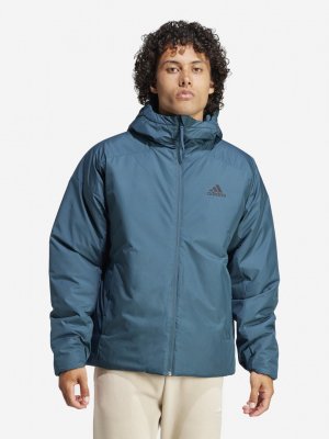 Куртка утепленная мужская Traveer, Голубой adidas. Цвет: голубой