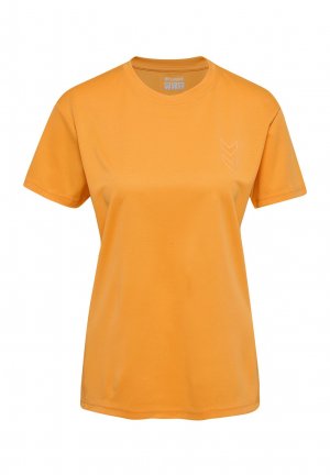Спортивная футболка ACTIVE , цвет blazing orange Hummel