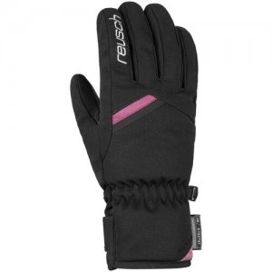 Перчатки Coral R-Tex XT, размер 6.5, черный, розовый Reusch. Цвет: черный