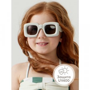 Солнцезащитные очки , бежевый Happy Baby. Цвет: бежевый
