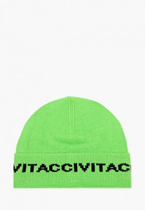 Шапка Vitacci. Цвет: зеленый