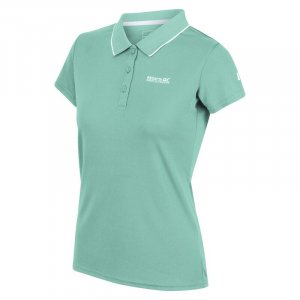 Женская прогулочная рубашка с коротким рукавом Maverik V - зеленая REGATTA, цвет gruen Regatta