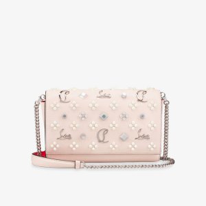Кожаная сумка-клатч Paloma , цвет leche Christian Louboutin