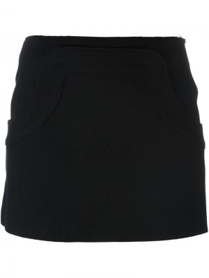 Короткая юбка Hache. Цвет: чёрный