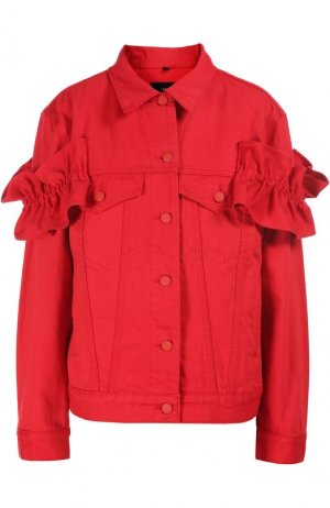 Куртка джинсовая Simone Rocha J Brand. Цвет: красный