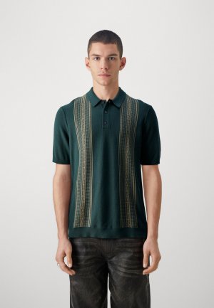 Рубашка-поло MODERN CLASSIC 3 BUTTON SWOLO , цвет darkest spruce Abercrombie & Fitch