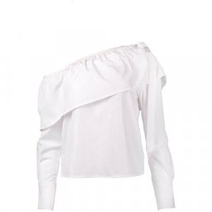 Блуза w52557, кремовый, S Walter Baker. Цвет: белый