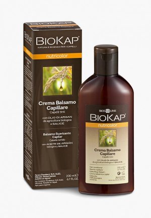 Бальзам для волос Biokap окрашенных волос, 200 мл. Цвет: коричневый