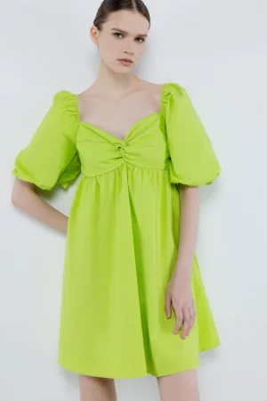 Платье женское 1.1.1.23.01.44.06899 зеленое S Incity. Цвет: зеленый
