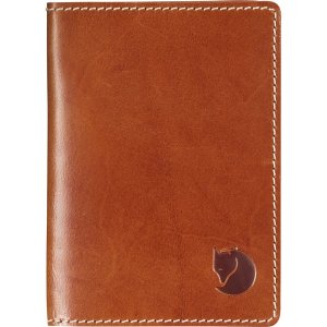 Кожаная обложка на паспорт , цвет leather cognac Fjallraven