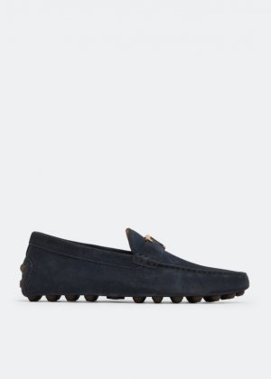 Лоферы TOD'S T Timeless Gommino Bubble loafers, синий Tod's