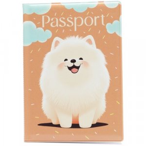Обложка для паспорта , хаки Орландо. Цвет: коралл/хаки