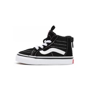 Черные детские кроссовки Sk8-Hi Toddler White VN000XG5Y28 Vans
