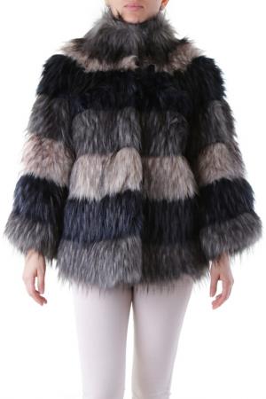 Fur coat Cristina Gavioli. Цвет: black