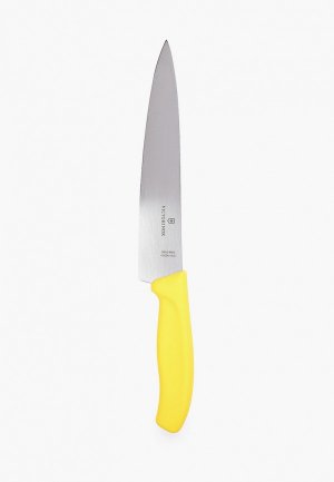 Нож кухонный Victorinox Swiss Classic, 40 см. Цвет: желтый