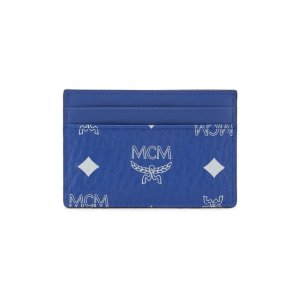 Футляр для кредитных карт MCM. Цвет: синий