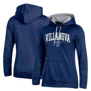 Женский пуловер с капюшоном Navy Villanova Wildcats Arch Logo 2.0 Champion