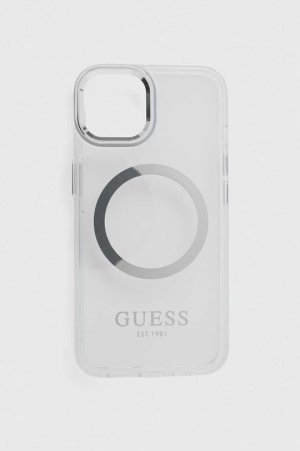 Чехол для телефона iPhone 14 6.1 , серебро Guess