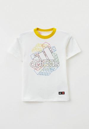 Футболка adidas LK LEGO CL T. Цвет: белый