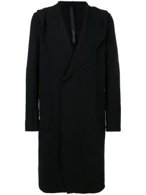 Удлиненное пальто Poème Bohémien. Цвет: чёрный