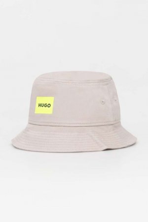 Хлопковая шляпа, серый Hugo