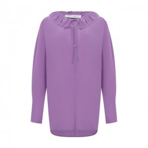 Шелковая блузка Iro. Цвет: фиолетовый