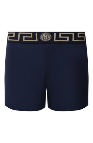 Плавки-шорты Versace. Цвет: синий