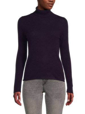 Кашемировый свитер с высоким воротником , цвет Currant Sofia Cashmere