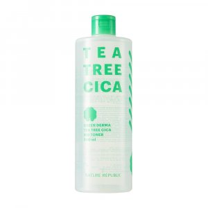 [] Green Derma Tea Tree Cica Большой тоник 500мл Nature Republic
