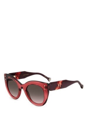 Every 0127/s красные женские солнцезащитные очки из ацетата Carolina Herrera