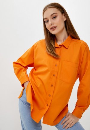 Рубашка Villagi. Цвет: оранжевый