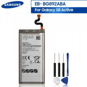 Оригинальный сменный аккумулятор EB-BG892ABA для Galaxy S8 Active SM-G892A SM-G892U G892F G892A G892 аккумуляторы телефонов Samsung