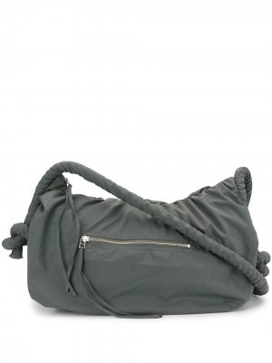 Полукруглая сумка на плечо G.V.G.V.. Цвет: зеленый