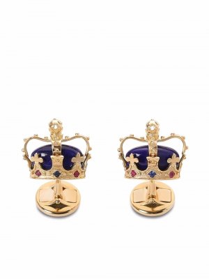 Декорированные запонки Dolce & Gabbana. Цвет: золотистый