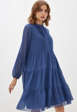 Платье Vera Moni. Цвет: синий