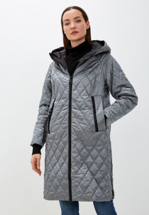 Куртка утепленная Morozoff. Цвет: серый