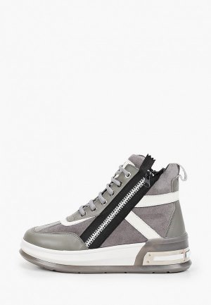 Ботинки Grand Style. Цвет: серый