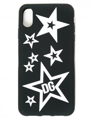Чехол для iPhone XS Max с принтом Millennials Star Dolce & Gabbana. Цвет: черный