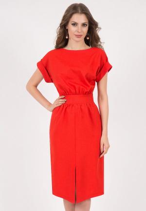 Платье Olivegrey REMMY. Цвет: красный
