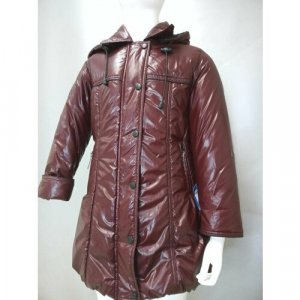 Пальто , размер 152-76, красный Saima. Цвет: красный/темная вишня