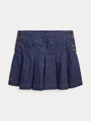 Джинсовая юбка стандартного кроя , синий Polo Ralph Lauren