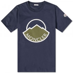 Футболка Mountain Logo Tee Moncler