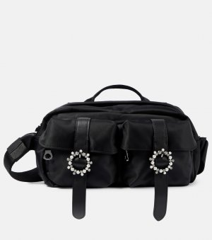Рюкзак в стиле милитари на шнуровке , черный Simone Rocha