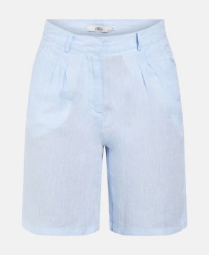 Льняные брюки чинос, светло-синий 0039 ITALY