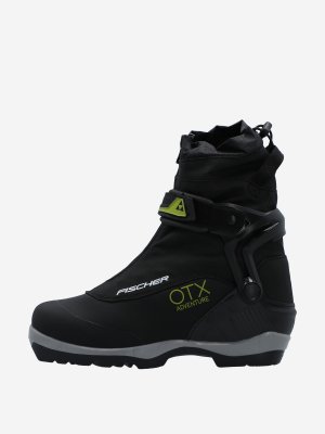 Ботинки для беговых лыж OTX Adventure BC Back Country, Черный Fischer. Цвет: черный