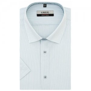 Рубашка , размер 174-184/40, белый GREG. Цвет: белый