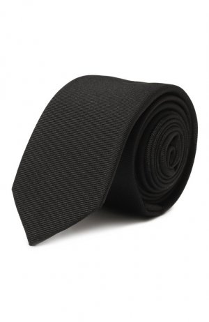 Шелковый галстук Dsquared2. Цвет: чёрный